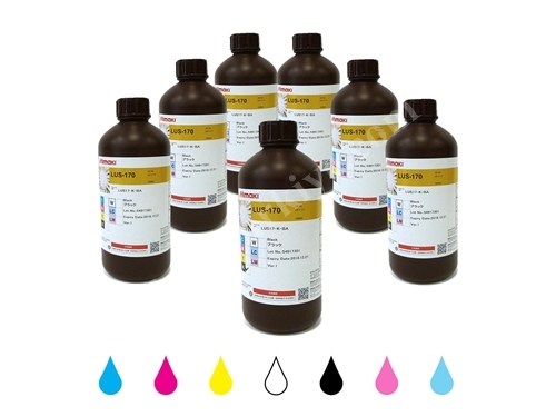 1L Bottle Yellow Uv Curable Printing Ink
