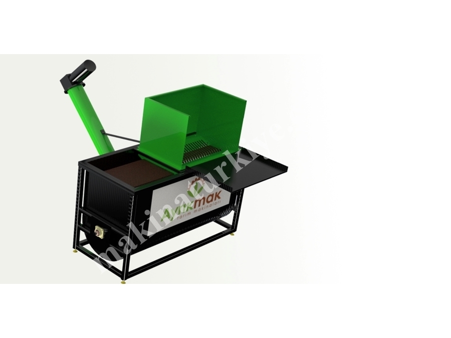 Peat Crusher And Mixer Tank
