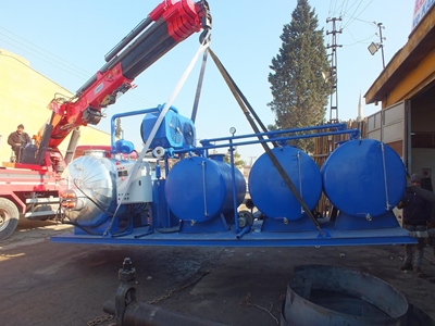 10000 Litre Mobil Atık Yağ Geri Dönüşüm Tesisi - 2