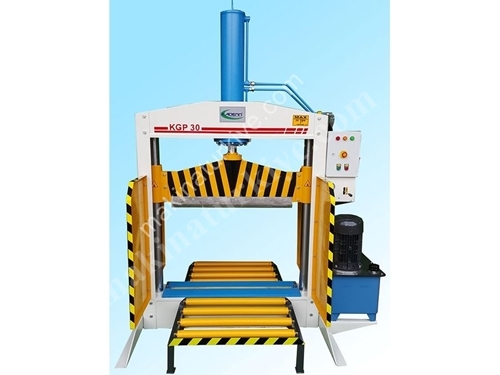 30 Tons Rubber Guillotine Bale Cutter Press