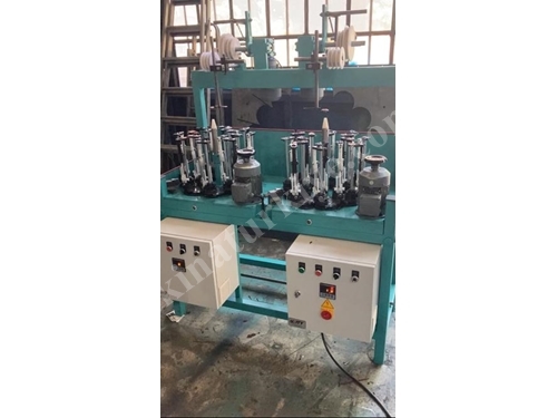 120 Series 12 Puppet Double Motor String and Rope Knitting Machine