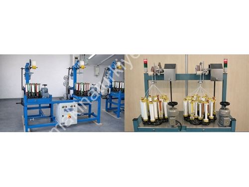 120 Series 24 Bobbin Rope and Cord Knitting Machine
