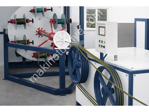 6 Arm Rope Braiding and Twisting Machine