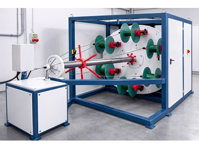 6 Arm Rope Braiding and Twisting Machine - 1