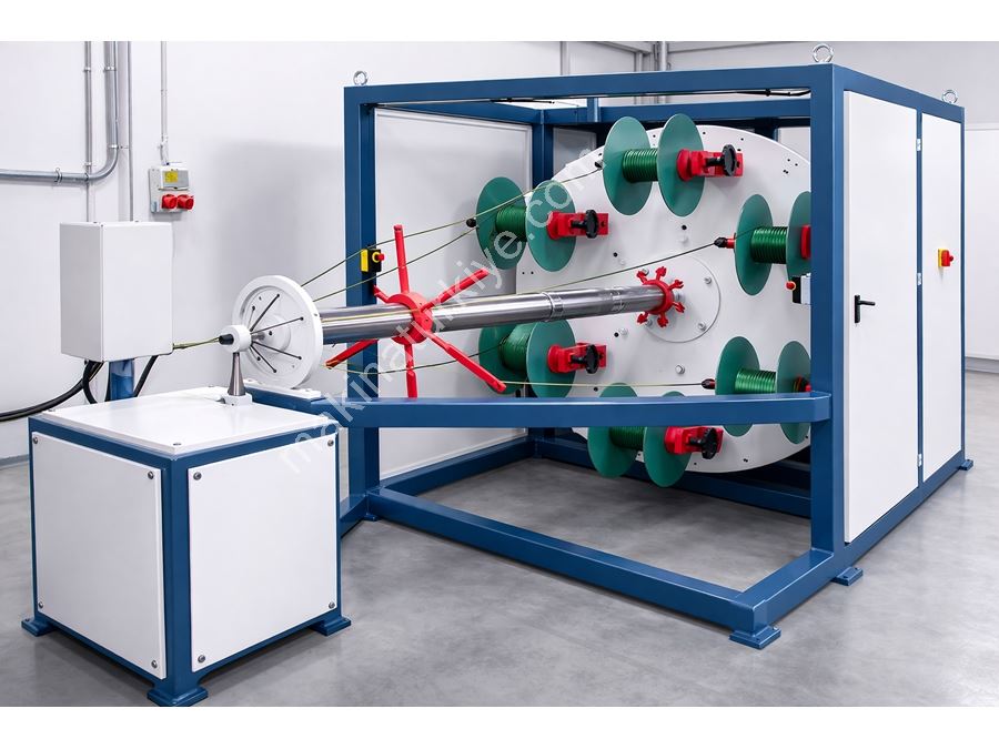 6 Arm Rope Braiding and Twisting Machine