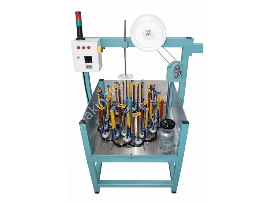 160 Series 32 Bobbin Yarn and Rope Knitting Machine