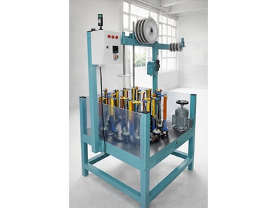 160 Series 32 Bobbin Yarn and Rope Knitting Machine - 0