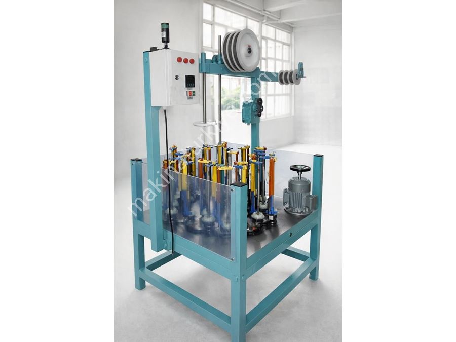 160 Series 32 Bobbin Yarn and Rope Knitting Machine