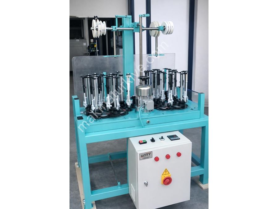 Machine à tisser à cordes et à câbles à double moteur 120 Série 12