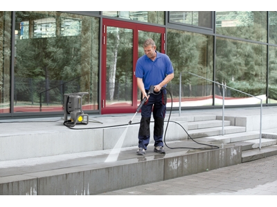 Nettoyeur haute pression à eau froide Karcher HD 5/11 Cage 110 Bar pour lavage de voitures - 1