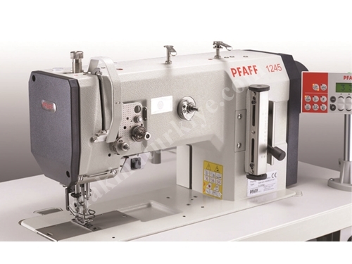 Pfaff 1245 Double Needle Flat Bed Leather Sewing Machine