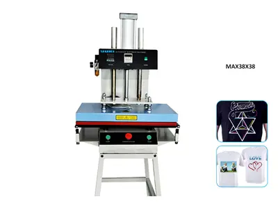 Transfer Printing Automatic 38X38cm Air Operated