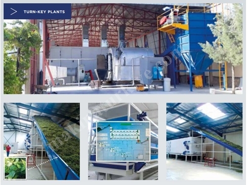 1000 kg/h Multi Layers Belt Dryer