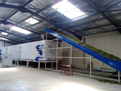 100-5000 kg Bantlı Çok Katlı Kurutma Fırını
