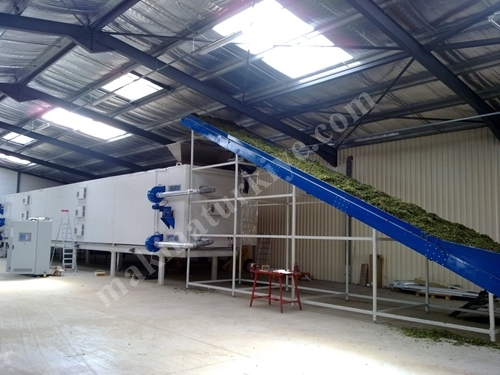 100-5000 kg Bantlı Çok Katlı Kurutma Fırını