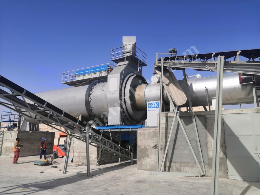 1-80 Ton / Saat (Tromeli) Döner Tip Kurutma Fırını 