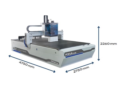 5 Eksen 8/10 Kw Ahşap CNC İşleme Makinaları - 1