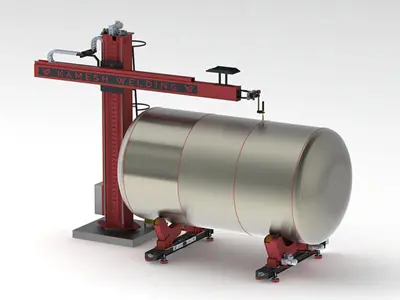 4000x5000 mm Column Boom Welding Machine