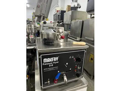 Makfry 518 Tischdruck Hähnchen Fisch-Druckfritteuse