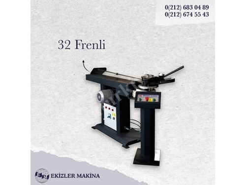32x2 mm Frenli Boru Profil Bükme Makinası