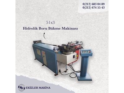 51x3 mm Hydraulische Rohrprofil-Biegemaschine - 0