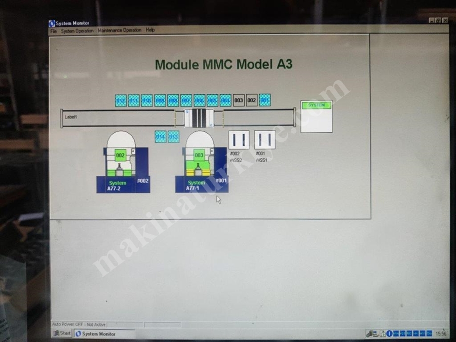 3 Eksen Cnc Yatay İşleme Merkezi