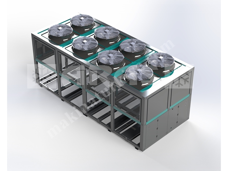 8 Fan Vertical Condenser
