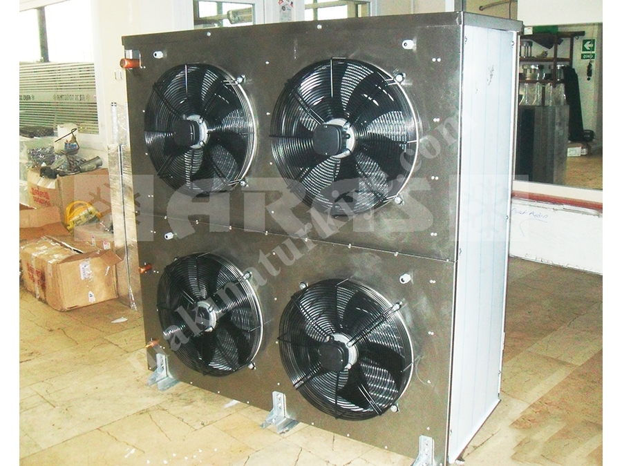 4 Fan Vertical Condenser