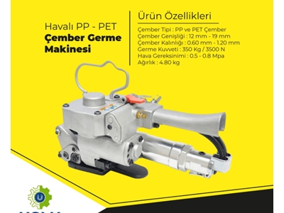 12-19 mm PP Ve Pet Havalı Çember Makinası - 0