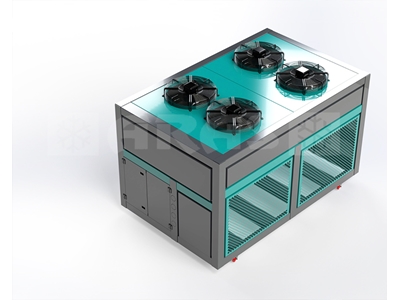 4 Fan Horizontal Condenser - 0
