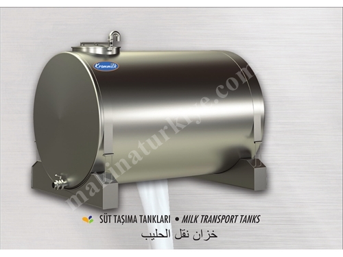 200 Litre Süt Nakil Tankı