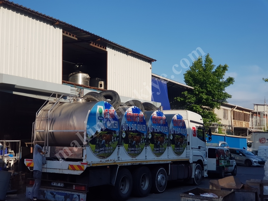 200 Litre Süt Nakil Tankı