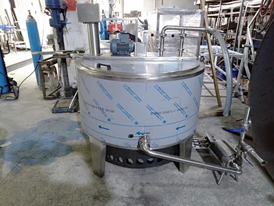 100 Litre Süt Pişirme Kazanı  - 3