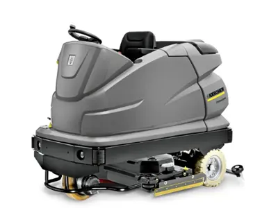 1000-1200 mm Battery-Powered Rider Floor Scrubber