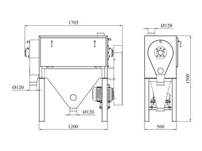 1-2 Ton / H Bran Finisher - 2