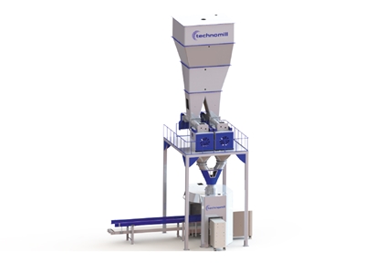 15 Ton / H Four Station Packaging Silo Scale - 0