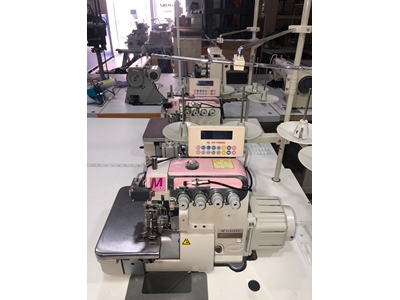 M900 Havalı Tam Otomatik 4 İplik Overlok Makinası - 4