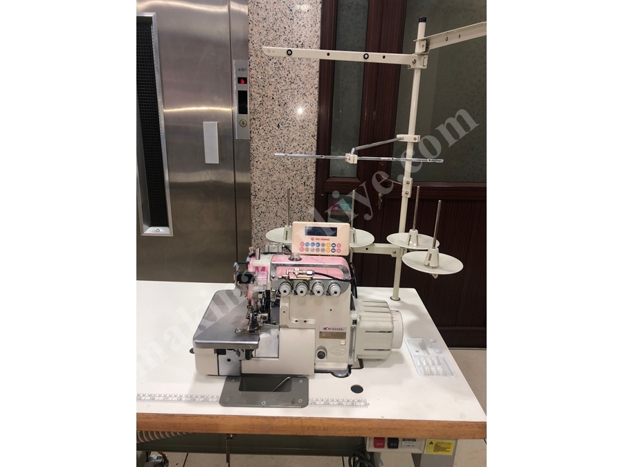 M900 Havalı Tam Otomatik 4 İplik Overlok Makinası