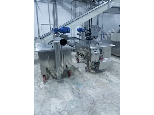 Double Auger Chocolate Transfer Machine