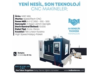 850x550x500 mm CNC Dikey İşleme Merkezi - 0