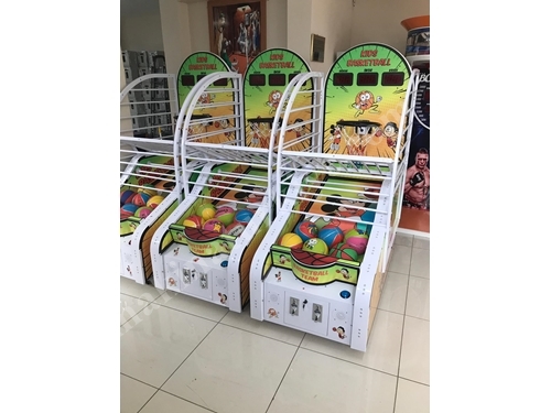 Tek Potalı Çocuk Basket Makinası