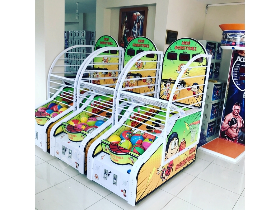 Tek Potalı Çocuk Basket Makinası