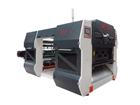 400-450 Hübe / Minute 100 cm Ein- und Doppelseitige Papierbecherschneidemaschine - 0