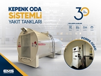 45000 Liter fassender Kraftstofftank