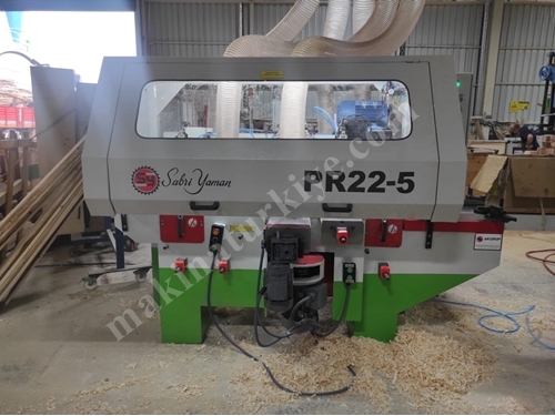 PR 22-5 Ahşap Profil İşleme Makinası