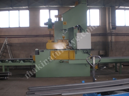 Pipe Shot Blasting Machine for Heavy and Large Parts