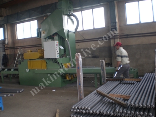Pipe Shot Blasting Machine for Heavy and Large Parts