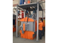 Sandstrahlmaschine mit Turbinentyp für Fass - 2