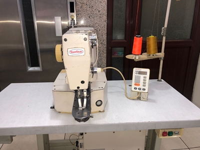 Electronic Head Motorized Eyelet Stitching Machine - 2