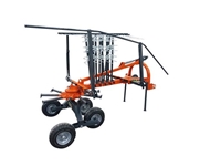 9-Row Transmission Tractor Cultivator - 0